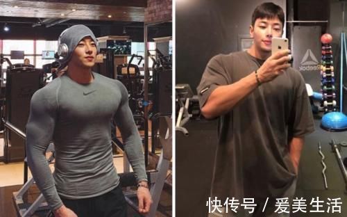 人鱼|颜值高、身材棒的90后帅哥恋上健身，腹肌是八块，人鱼线好性感！