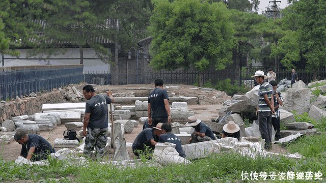 实拍圆明园考古现场, 发掘仅完成五十分之一, 已出土5万件文物