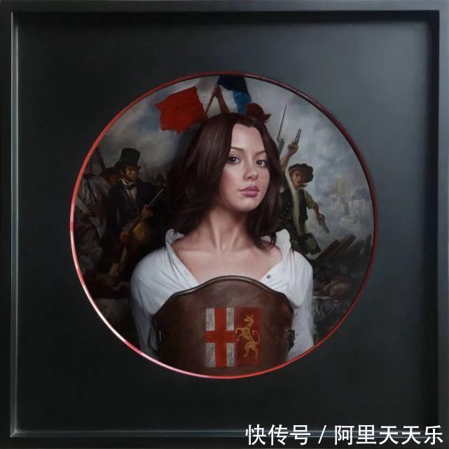 刘易斯&她笔下的时尚女性肖像,唯美动人!绝对是写实爱好者学习的榜样