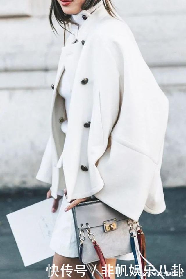 大衣，还是白色最气质！