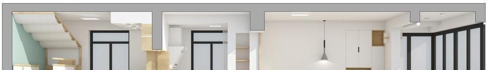 空间|45㎡小户型学区房,爆改后“小中见大”,整个家被一眼望穿