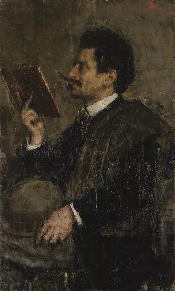 十九世纪!十九世纪意大利现实主义画家曼奇尼