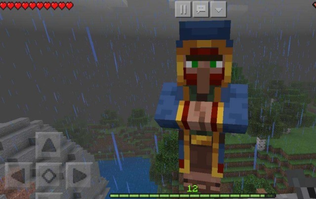 竟是|《我的世界》中最特殊的两个村民,“傻子”竟是被玩家创造出来的