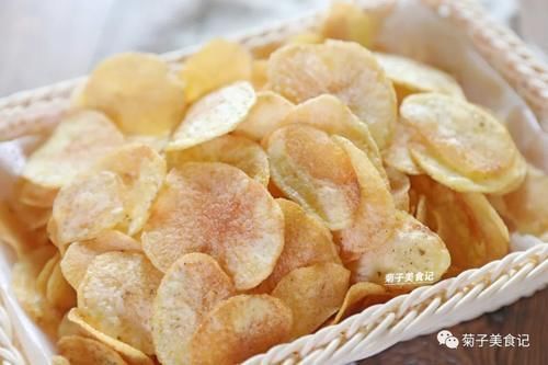 椒盐薯片|椒盐薯片这么做,简单又健康,孩子吃薯片不用买,在家轻松搞定