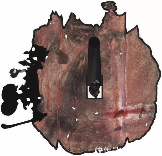 符号$皮道坚王非水墨:虚幻的存在