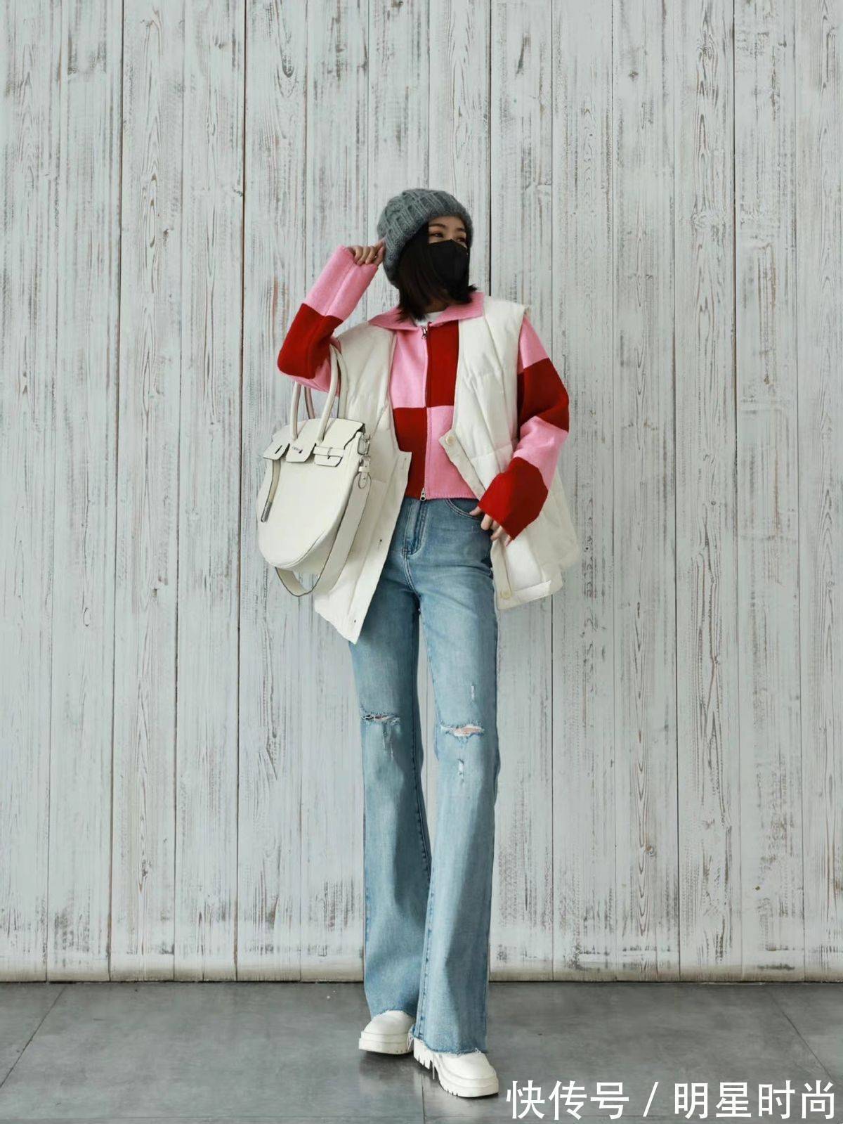 穿搭 撞色有多吸引人,借鉴潮流达的凹造型穿搭,个性而新潮