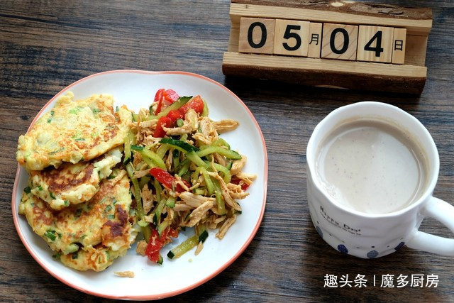 水煮西兰花|29天早餐分享,一人份,有荤有素有粗粮,自己做的早餐就是香