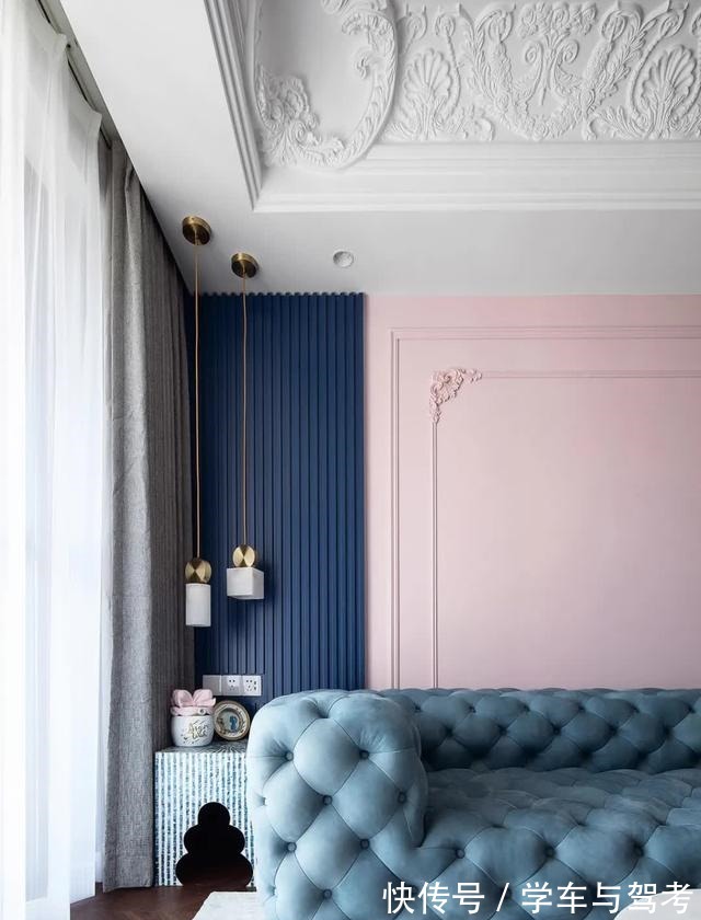 主卧|装修设计101平现代法式轻奢仪式感三居!