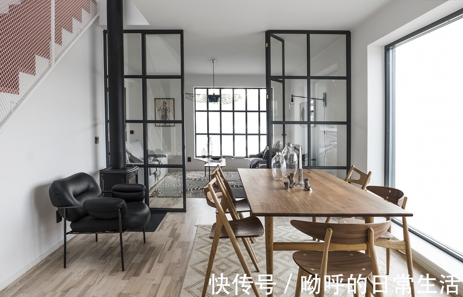 地毯|北歐風格瑞典146㎡雙層公寓