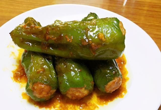 猪肉|冬天,这菜是个宝,维C比橙子还高,酿猪肉煎一煎,开胃更暖身