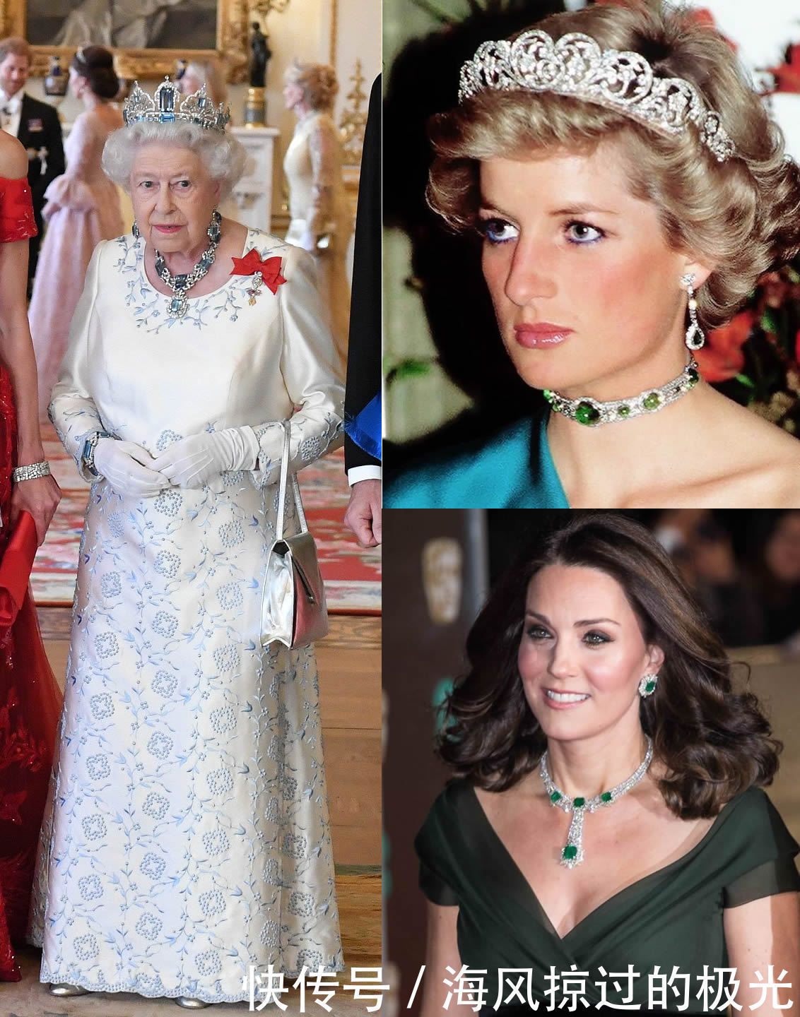 英国女王|那些惊艳了时光的首饰,英国女王戴安娜王妃和凯特都爱的璀璨珠宝