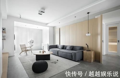 缩小|为追求极简，她坚持不安装门窗套，全屋骨子里都透着干净！