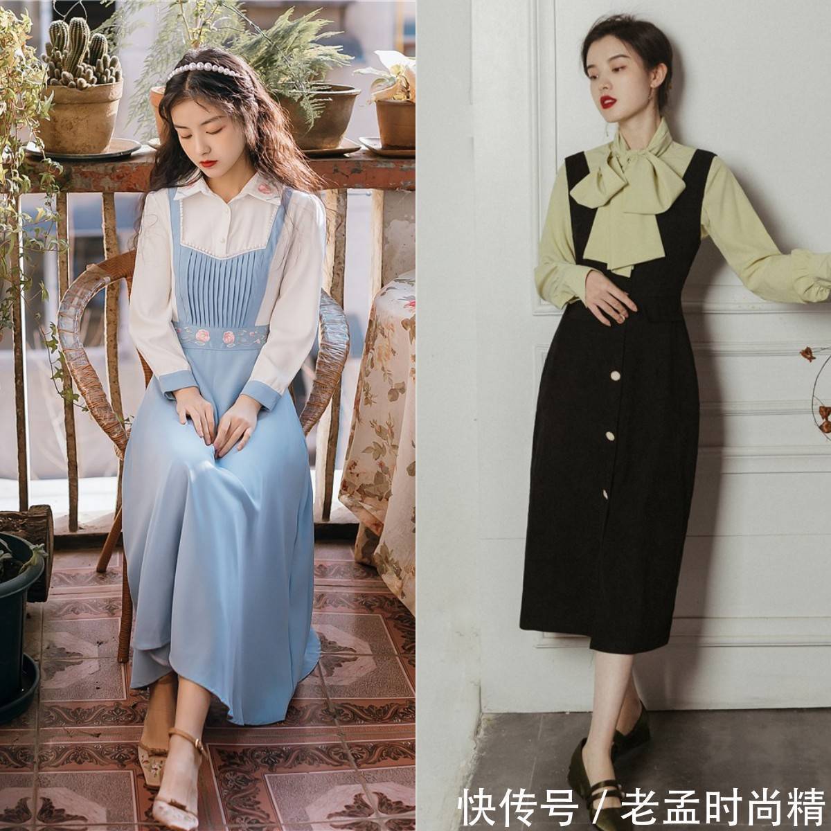 女人味 想不到“法式茶歇裙”又火了,优雅还有女人味