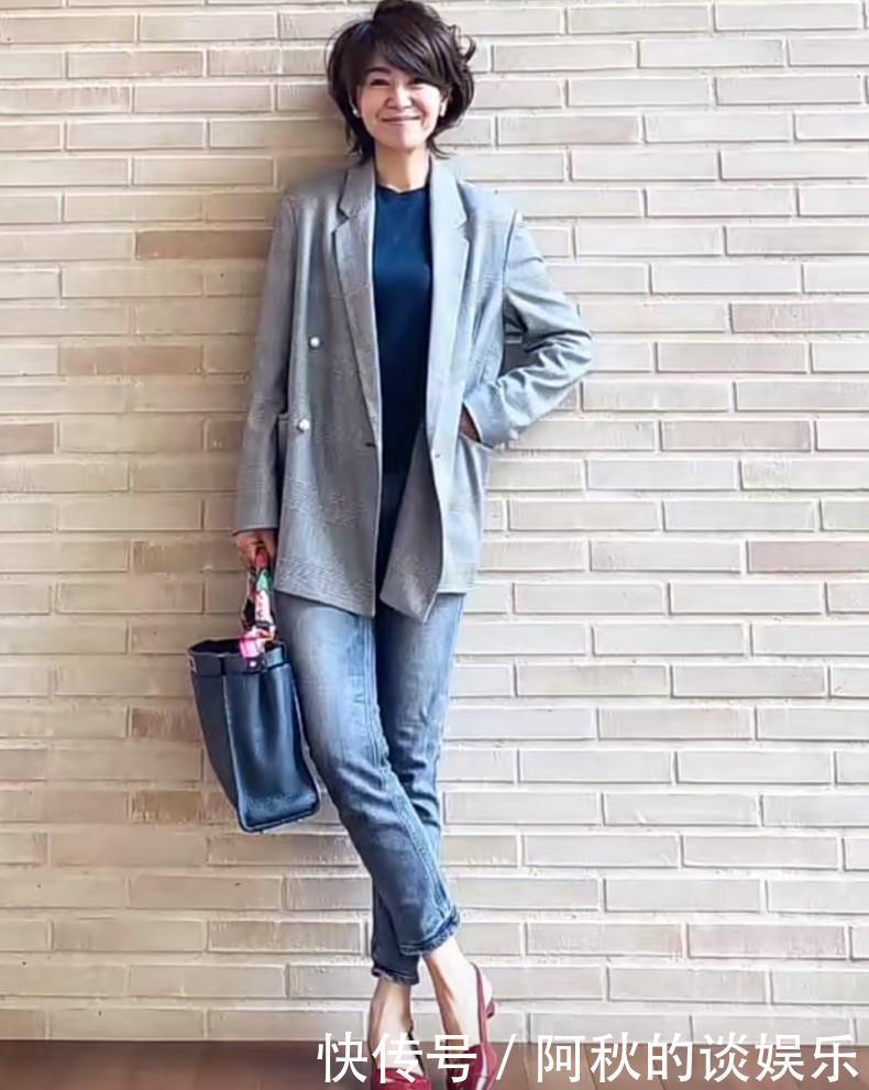 穿搭|50岁女人穿不出高级感?学日本主妇从“三要素”穿法,时尚且年轻
