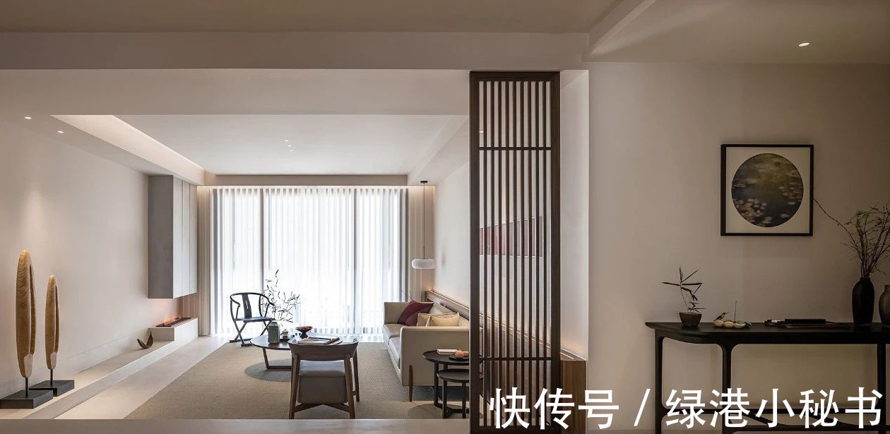 木饰面|装修案例欣赏:江南韵味的新中式装修,令人羡慕!