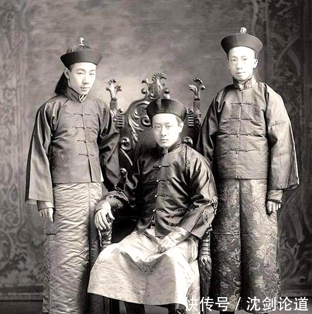 晚清时期|晚清时期阿哥真实老照片,图3溥仪生父,图6是晚清颜值担当