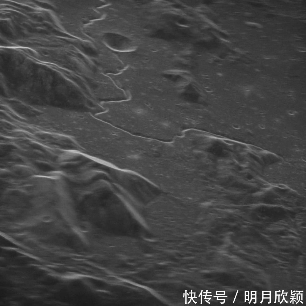 地球 这张月球照片居然是从地球上用雷达拍摄的