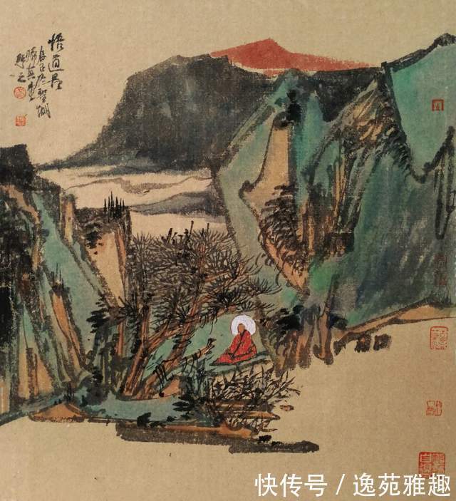 以山水为|「画作欣赏」会当凌绝顶,一览众山小,画家武春玉作品欣赏