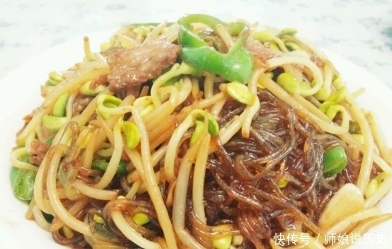 黄豆芽|简简单单的几道美食,香辣爽口特别的美味,值得一试很下饭
