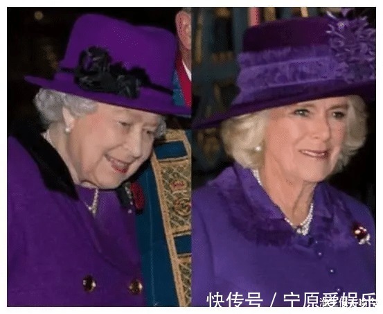 凯特 莱后和凯特同穿蓝色印花裙一个裙子太松垮显胖,另一个活泼娇媚