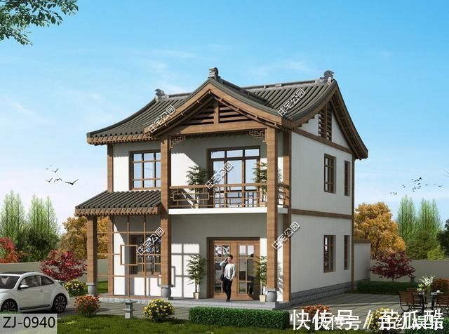 装配式建筑|精选5套占地100多平的农村户型图,第3套尤其适合东北地区自建