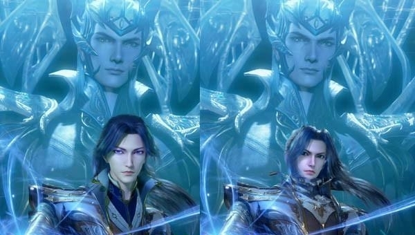 蓝银皇|斗罗大陆:唐三新旧模型对比,同一角度蓝银皇完胜,旧模成马红俊