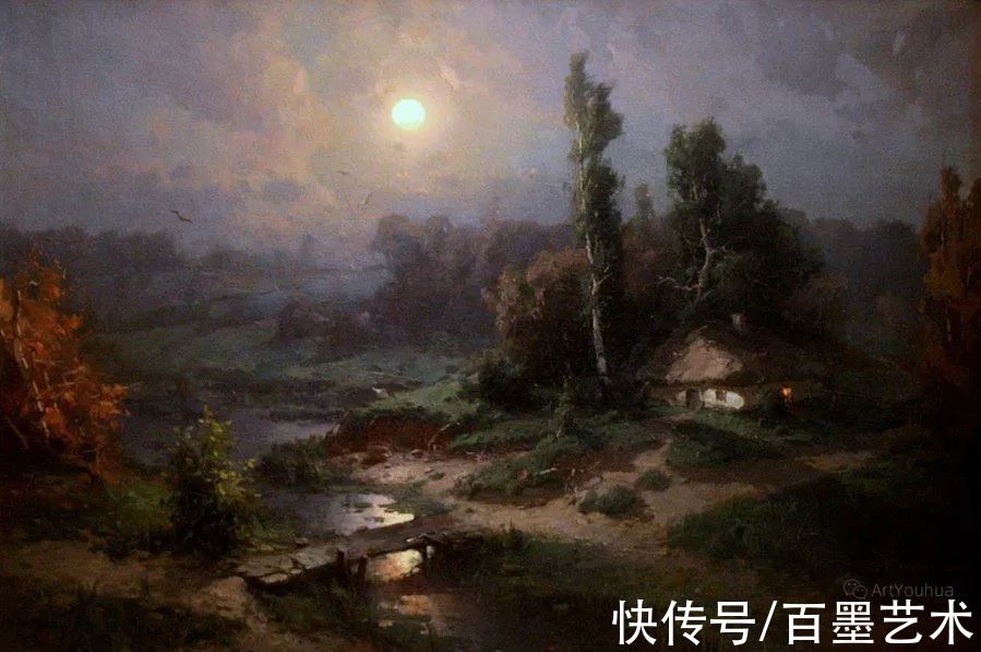 画家！80后乌克兰画家的乡村风景，真的太美了