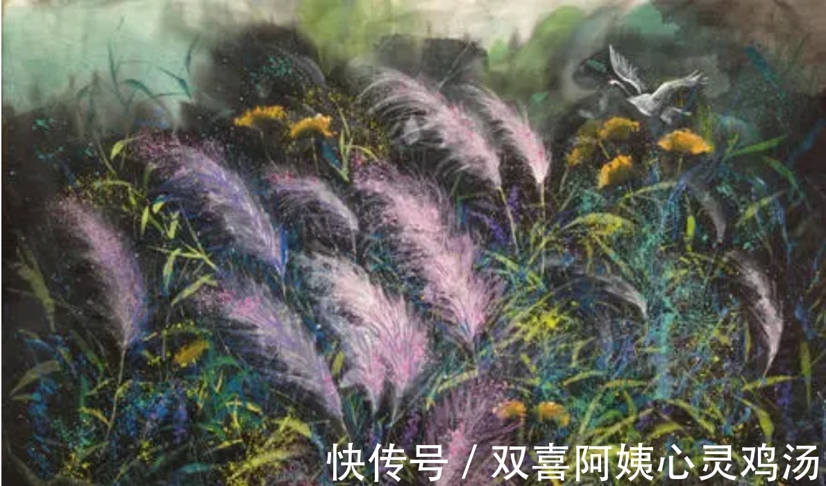 鲁迅美术学院！宋玉成：浓墨重彩的花鸟画，传统文人画的再创造