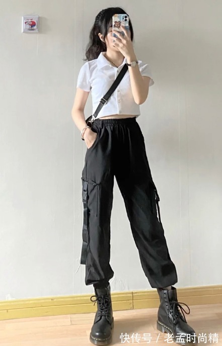 显高显瘦|穿腻了清新甜美风,不如试试时髦帅气的工装风