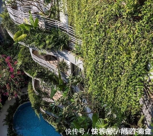 套房|未来城市的套房住宅,每一户都带有花园,推开门就是自家院子