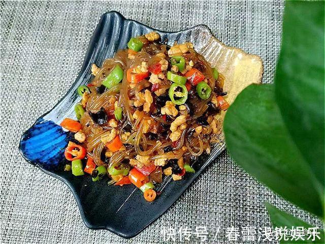 木耳|炒粉条时，别直接下锅，多加1步，粉条根根顺滑，不粘锅，不成坨