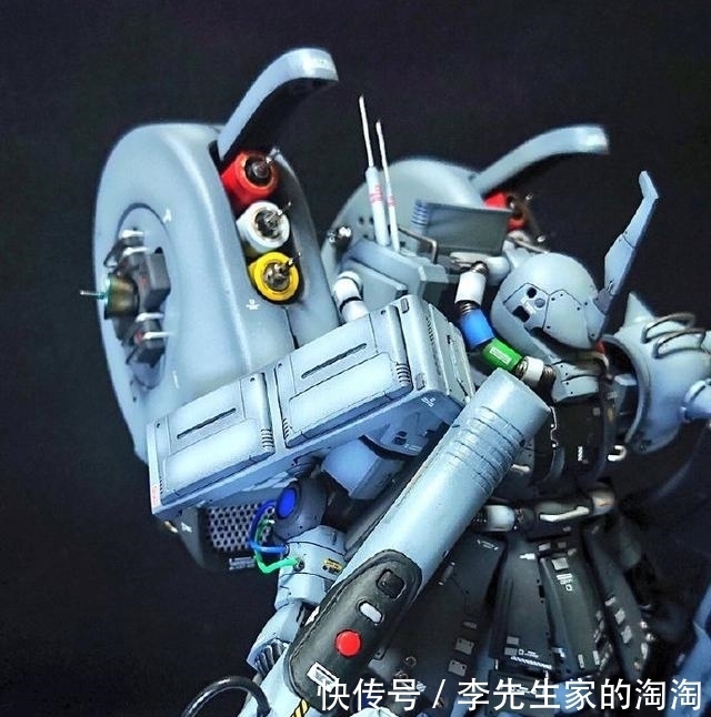 模友|机动战士高达,手柄背包扎古模型改造