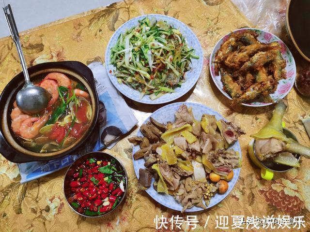 凉拌鸭|回娘家吃饭，七天都有海鲜，有人说不实在，有人嘴馋了