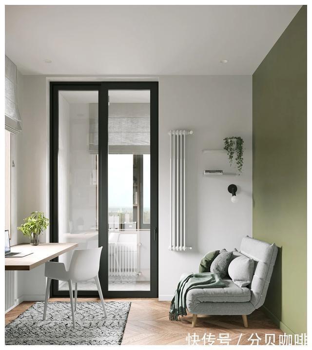 客厅|户型紧凑,客厅面积小?学她家64㎡这样设计,颜值高又通透!