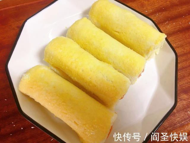快手|最近超火的快手早餐，卷一卷5分钟出锅，一口一个真过瘾，好吃