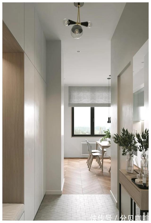 客厅|户型紧凑,客厅面积小?学她家64㎡这样设计,颜值高又通透!