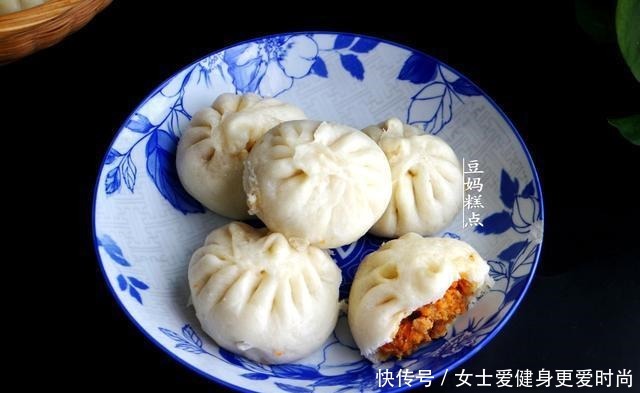 胡萝卜|胡萝卜肉包,1次发酵简单轻松,有空多给孩子做,清热明目