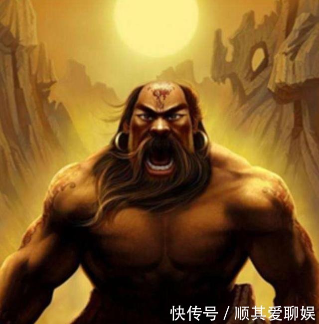 无头怪物刑天,以乳为目、以脐为口,依然可以被称为“上神”