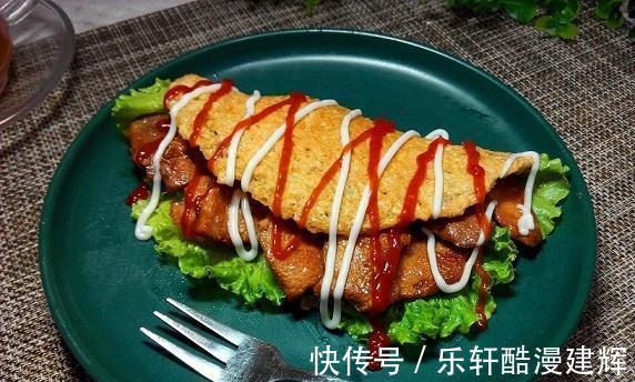 饱腹|早餐不用愁!简单快手又饱腹的燕麦蛋饼,了解一下