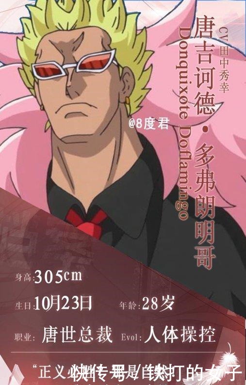 海贼王六大男神的职业,索隆是著名导游,明哥成为霸道总裁