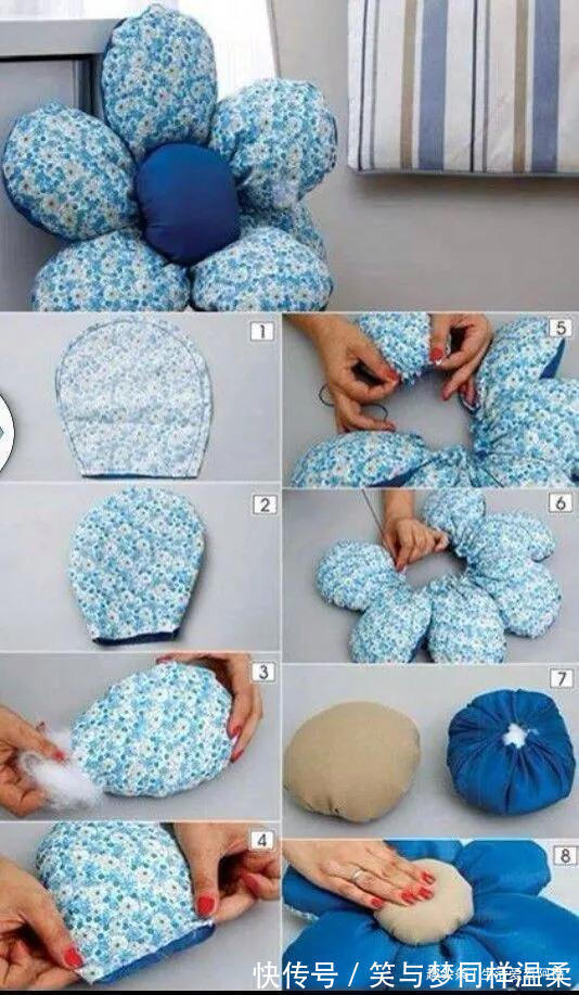 改造|抱枕不用买，旧衣服改造做一堆！DIY布艺手工旧物改造附教程