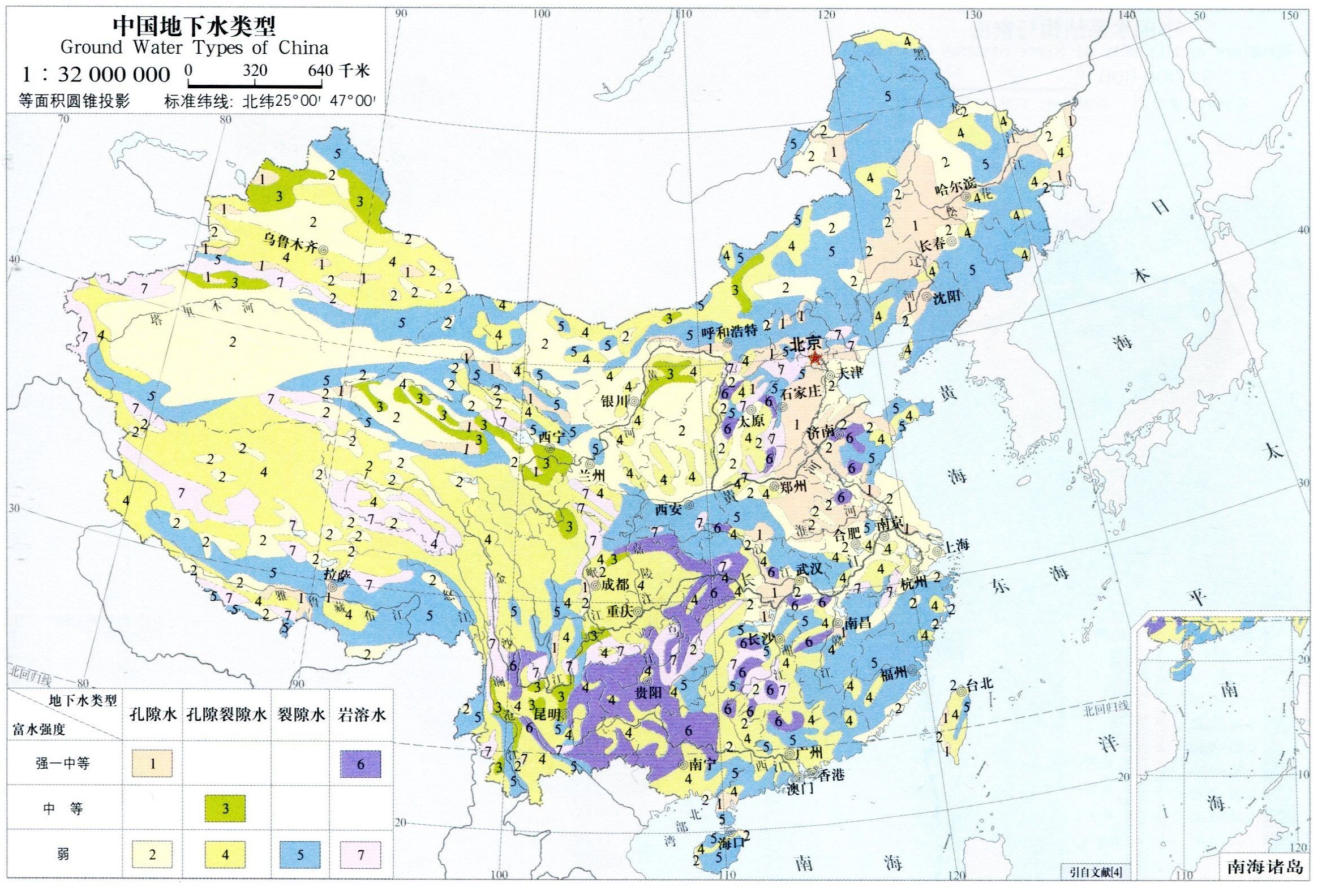 地表水 位于地表以下的地下水,按照存在位置可以分为潜水和承压水两大类