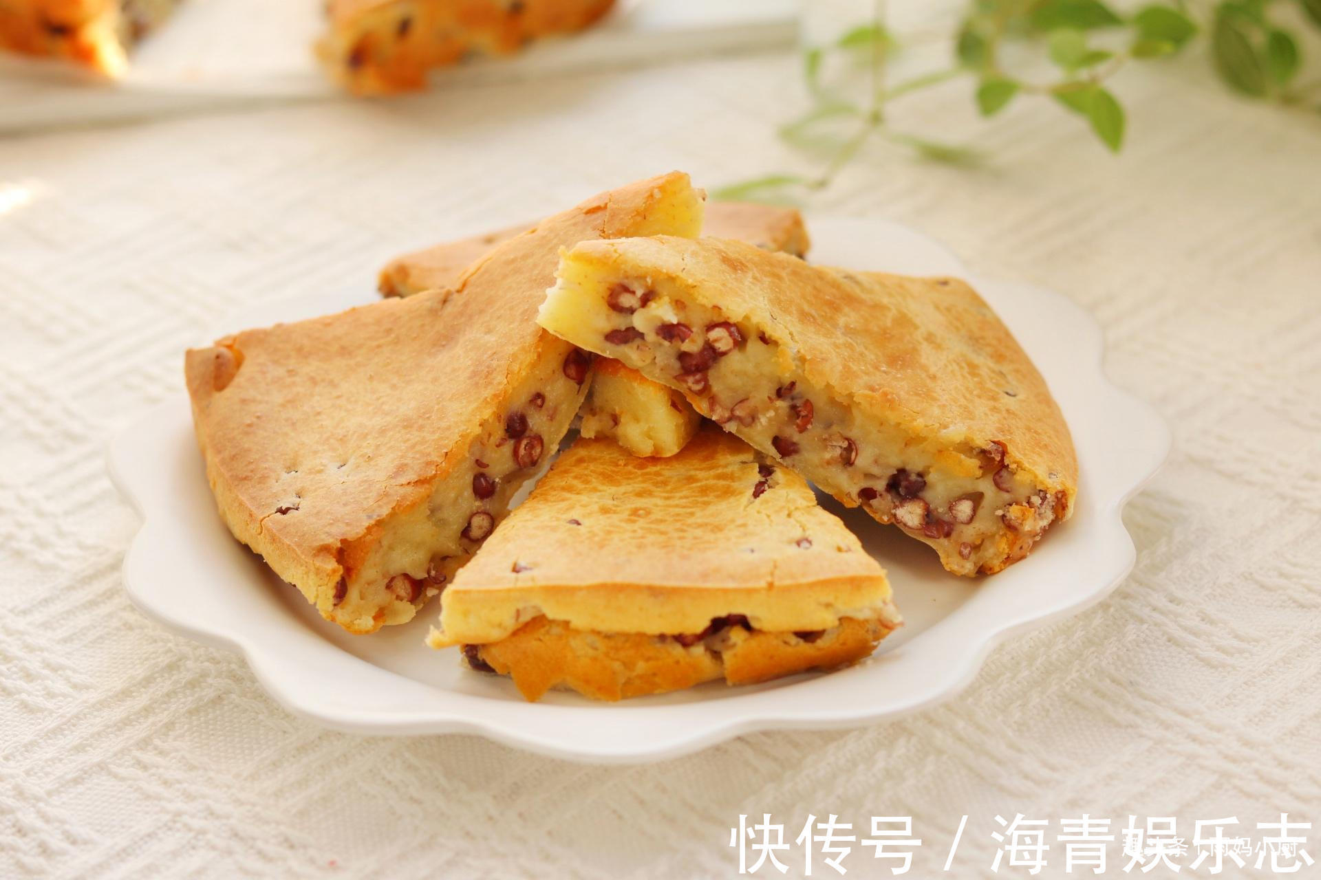 糯米年糕别再蒸了，不用锅烤一烤，软糯香甜，比披萨好吃又省事