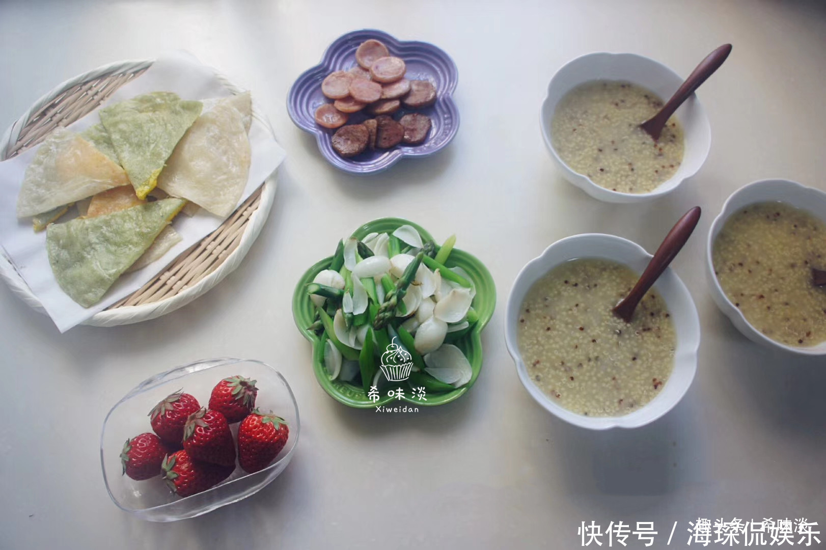 我家|晒晒我家夏天的早餐,一家四口吃的舒坦,每天花样都不同,真美味