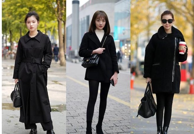 书包 黑色的大衣搭配什么样的书包,40岁的女人显年轻15岁