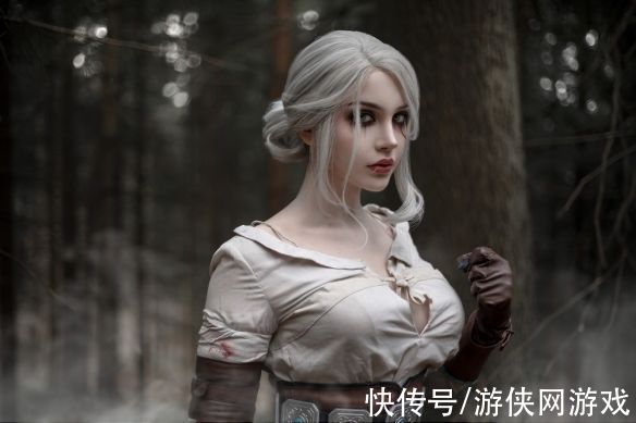 巫师3|德妹COS《巫师》时空之女希里：肤白貌美的女术士