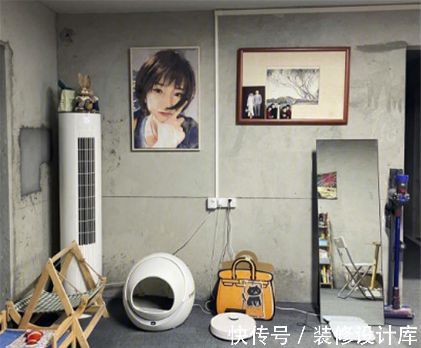 置物架|小夫妻没钱装修直接住毛坯房,却布置得超温馨!网友:这生活羡慕