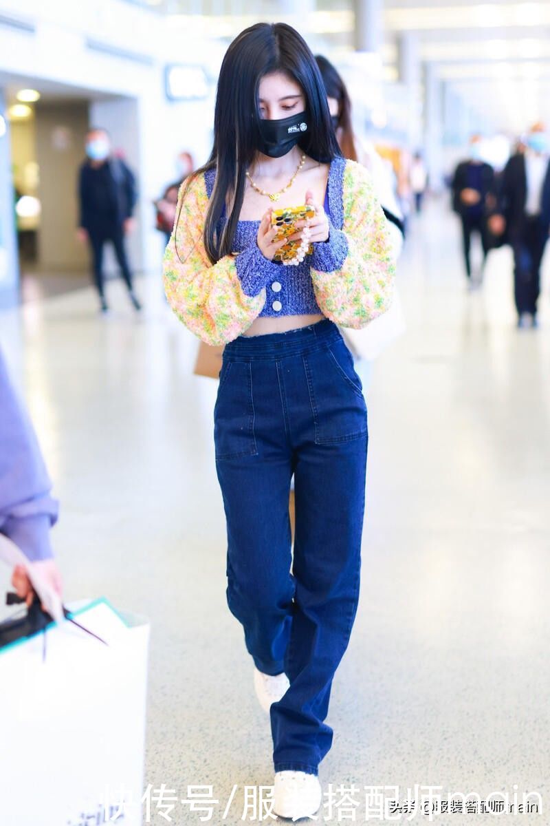 3套“上短下长”的穿搭造型，小个子可以直接照搬