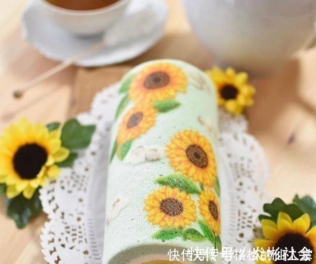 被称为美食料理达人的日本妈妈，做的蛋糕切开后，惊艳整个朋友圈