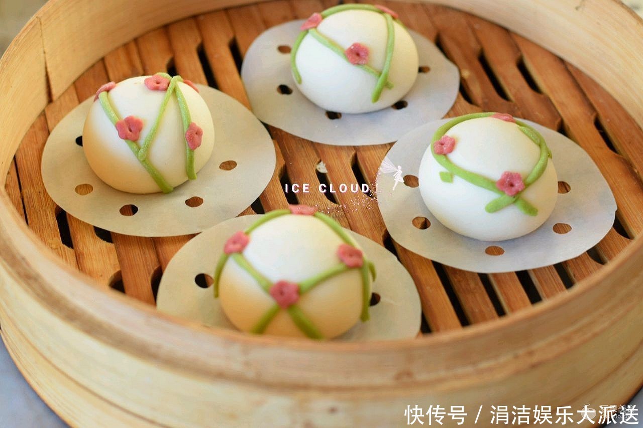 美食|一道菜表白豆果美食花样馒头
